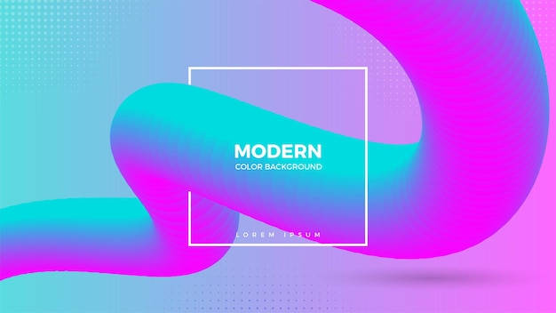 Abstract colorful motion fluid wave background