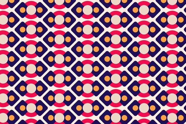 Abstract Colorful Seamless Pattern Background