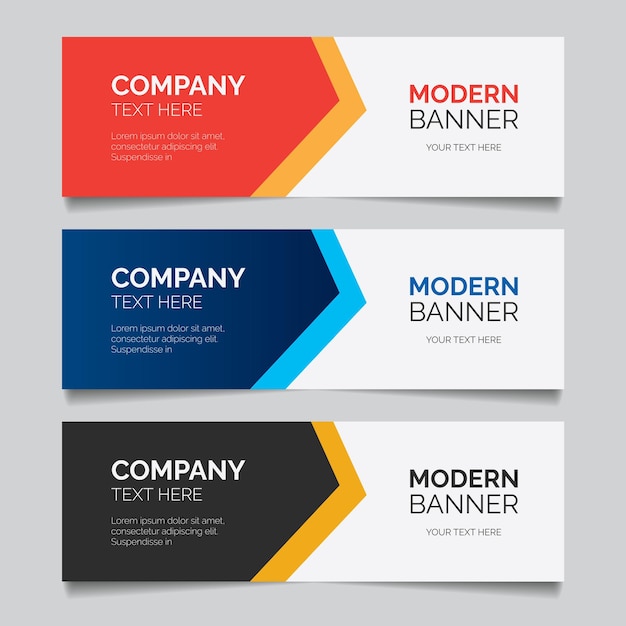Abstract Corporate Banner