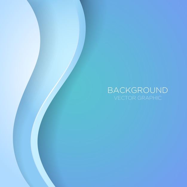 Abstract curve line wave background