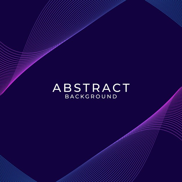 abstract curved and wave lines background template