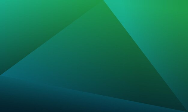 Abstract dark blue and green polygon triangles shape pattern background. Illustration Vector design