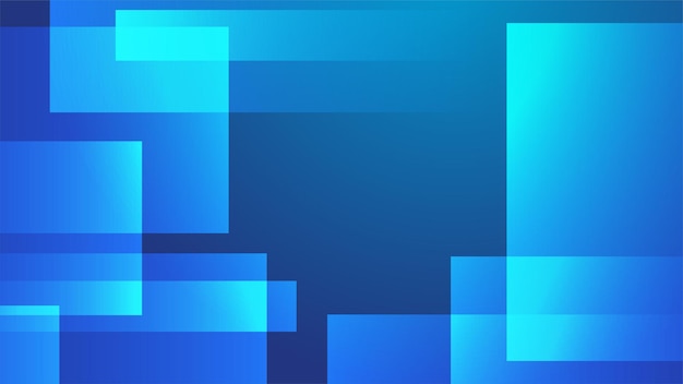 abstract dark blue background with tech geometric shapes vector illustration