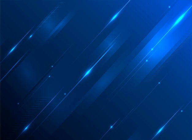 abstract dark blue gradient background with overlapping elegant glowing lines premium award wall