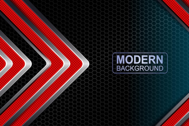 abstract dark mesh design texture arrows in red