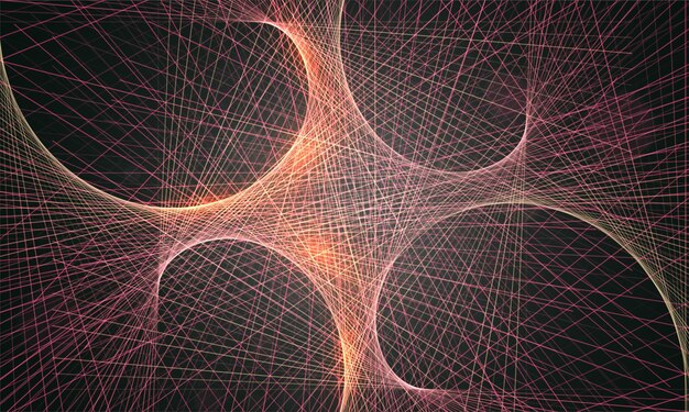 abstract data transmission visualization