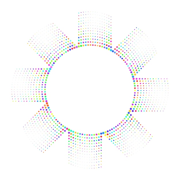 abstract dotted texture. graphic concept for your design