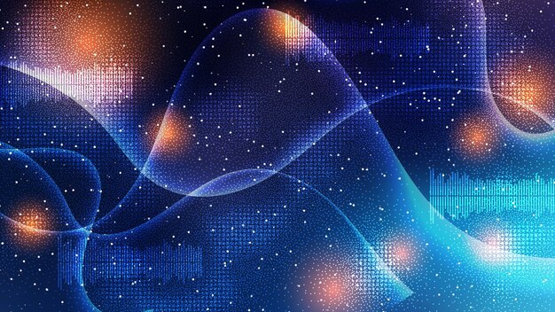 abstract dynamic style vector background