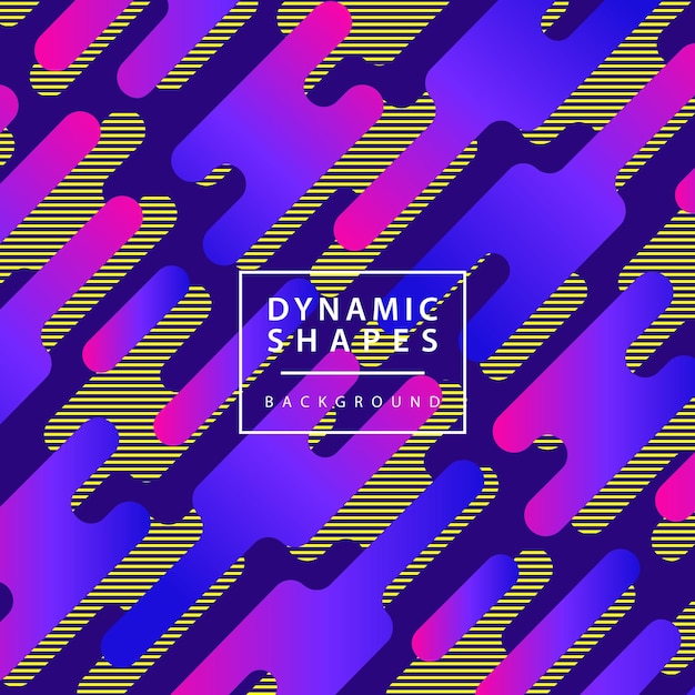 abstract flat dynamic background template