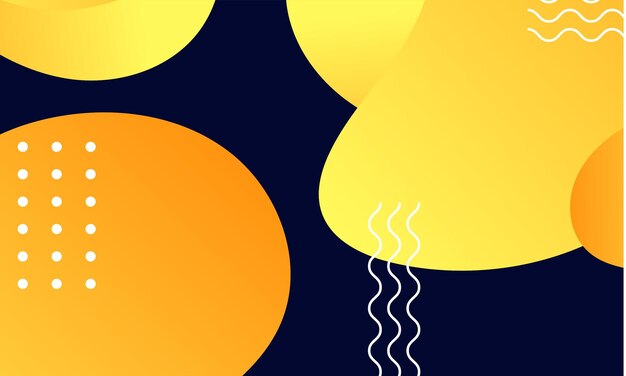 abstract fluid background with colorful gradient