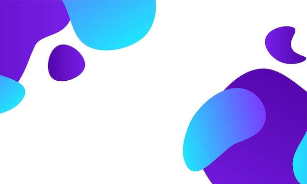 Abstract fluid background with colorful gradient