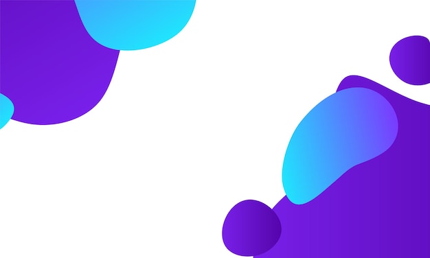 Abstract fluid background with colorful gradient
