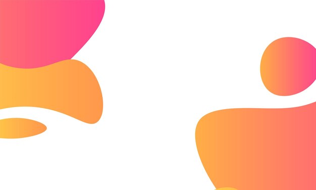 Abstract fluid background with colorful gradient
