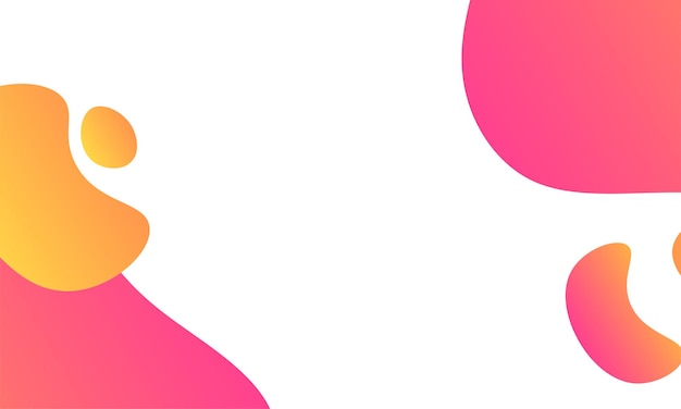 Abstract fluid background with colorful gradient