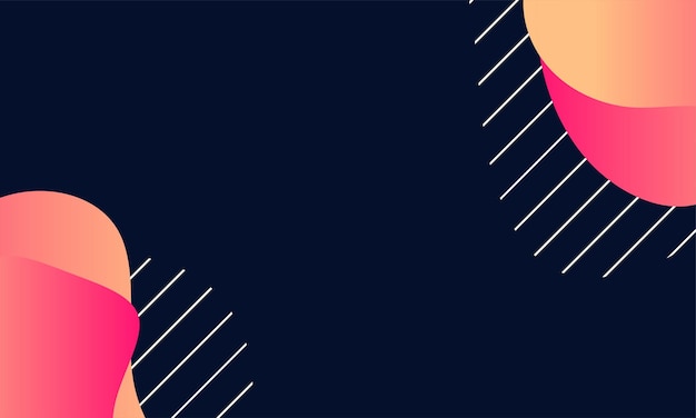 abstract fluid background with colorful gradient