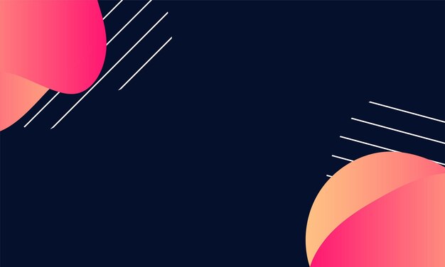 abstract fluid background with colorful gradient