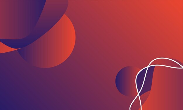 abstract fluid background with colorful gradient