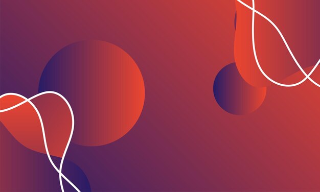 abstract fluid background with colorful gradient