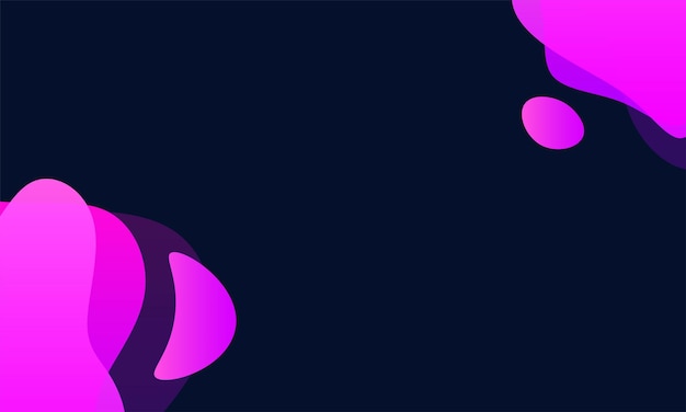 Abstract fluid background with colorful gradient