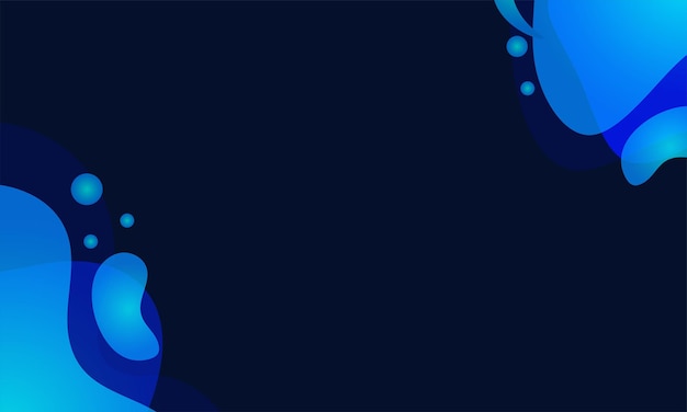 abstract fluid background with colorful gradient