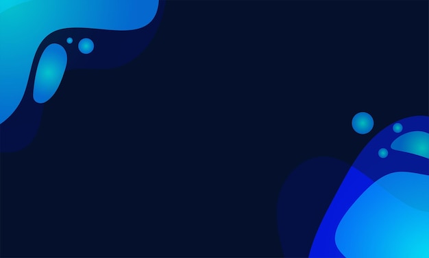 abstract fluid background with colorful gradient