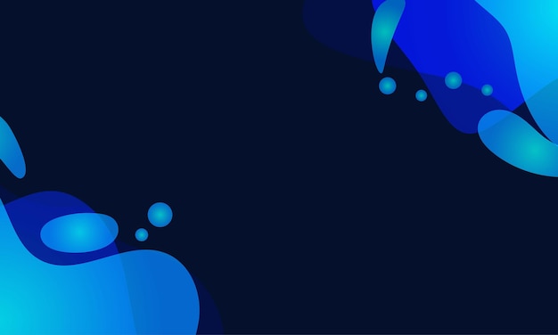 abstract fluid background with colorful gradient