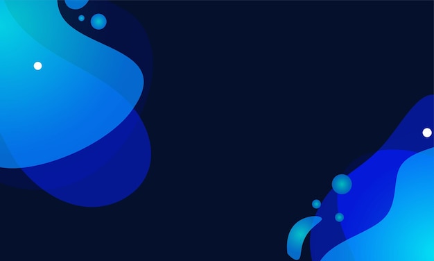 abstract fluid background with colorful gradient