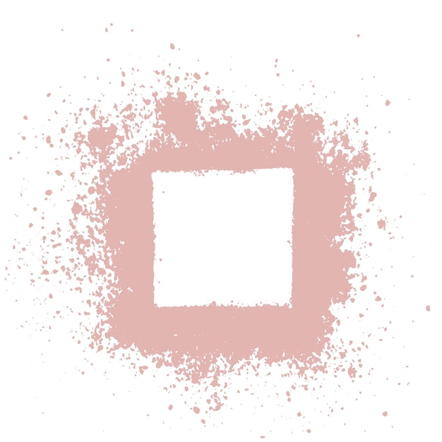 abstract frame in the style of grunge square shape