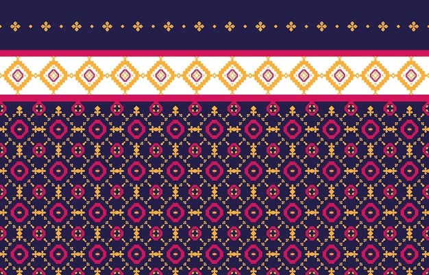 Abstract geometric and tribal patterns Usage design local fabric patterns geometric Vector