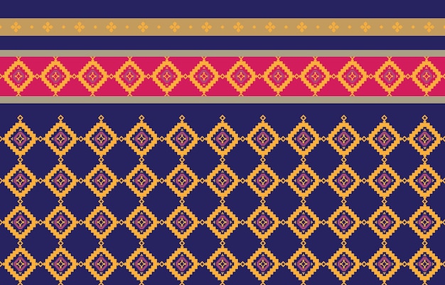 Abstract geometric and tribal patterns Usage design local fabric patterns geometric Vector