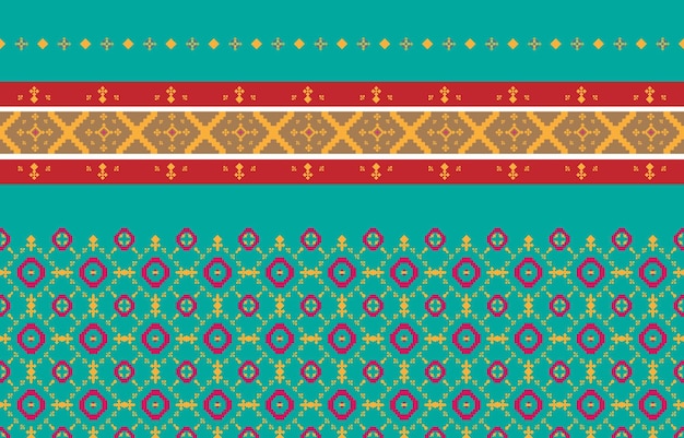 Abstract geometric and tribal patterns Usage design local fabric patterns geometric Vector