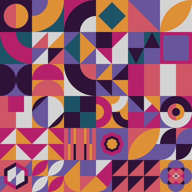 Abstract Geometric background design
