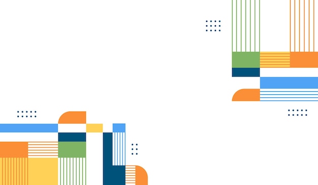 abstract geometric background vector design