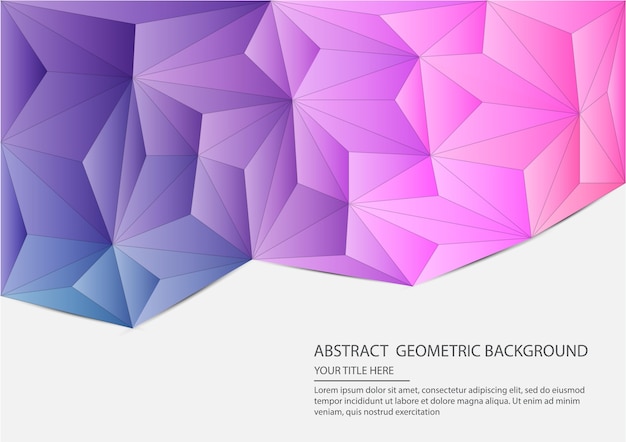 ABSTRACT GEOMETRIC BACKGROUND