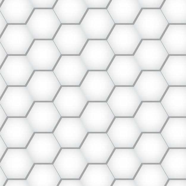 Abstract Geometric Hexagon Pattern Design
