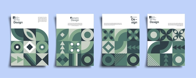 abstract geometric pattern background vector circle triangle and square lines art design vector eps 10