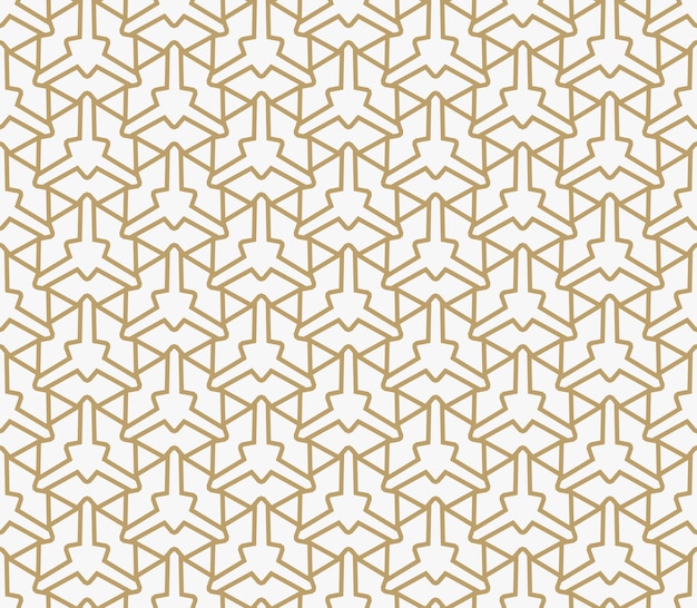 Abstract geometric pattern with lines A seamless vector background Graphic modern pattern