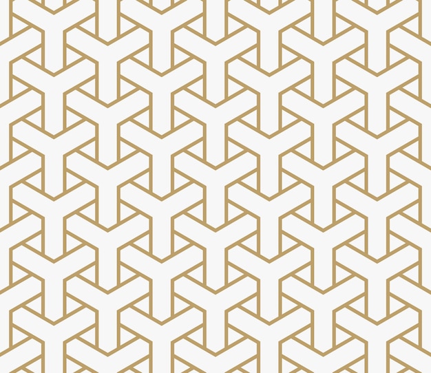 Abstract geometric pattern with lines A seamless vector background Graphic modern pattern