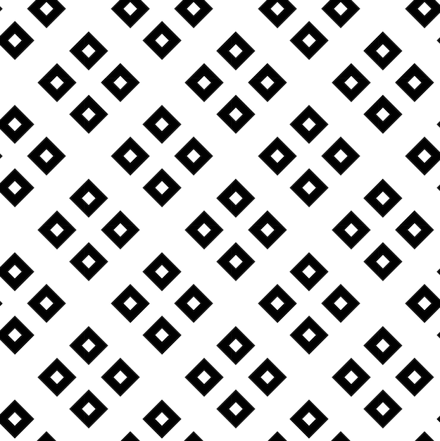abstract geometric pattern with squares stripes lines seamless background white and black ornament