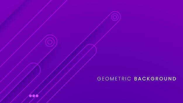 Abstract geometric purple background with minimal shape and luxury background vector