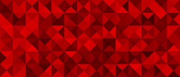 abstract geometric red background