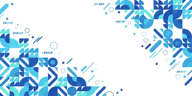 abstract geometric shapes background