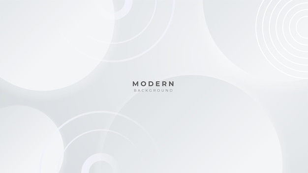 abstract geometric white and gray color elegant background vector illustration