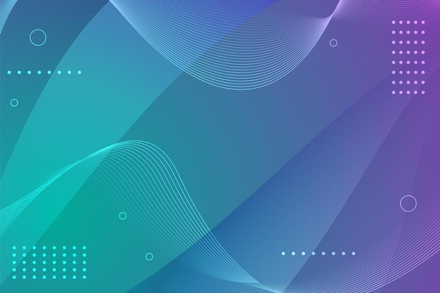 Abstract gradient background with geometric elements