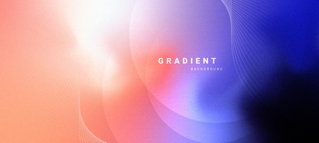 Abstract gradient blur background