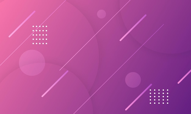 Abstract gradient circular geometric background for use in banner design, poster, presentation, web, landing page, brochure