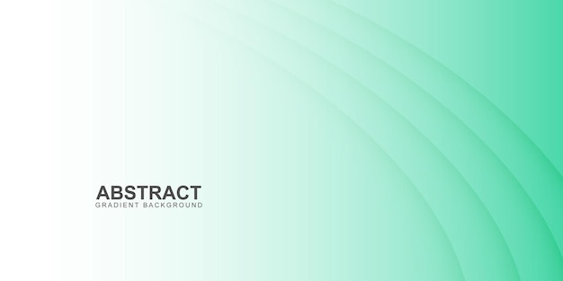 abstract gradient color curved banner background