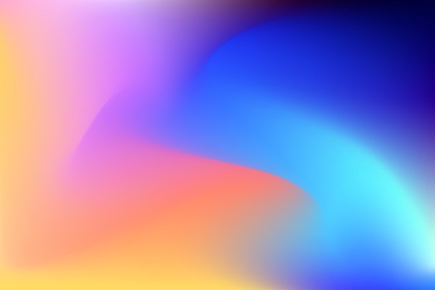 Abstract gradient fluid wallpaper