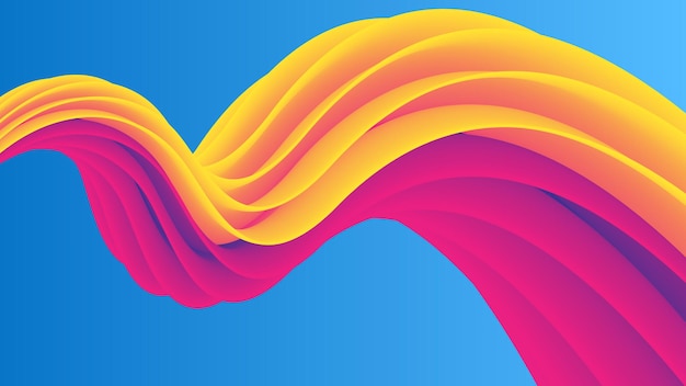 Abstract Gradient line background
