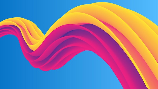 Abstract Gradient line background